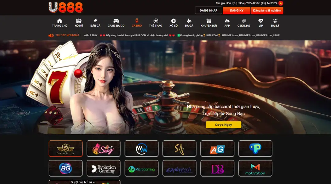 Casino trực tuyến U888
